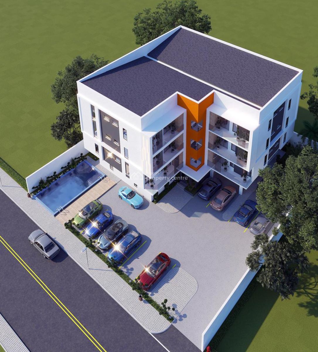 Uniquely Built 3 Bedroom Apartment with Bq, Elevator, Stylishly Built Spacious Apartment with Bq, Elevator Best for Dual Use, Ikeja Gra, Ikeja, Lagos, Flat / Apartment for Sale