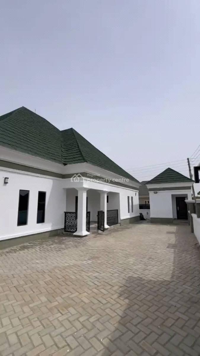 Spacious and Tastefully Finished 3 Bedroom Bungalow + 2 Br Bq, Secured and Serene Area, Apo, Abuja, Detached Bungalow for Sale