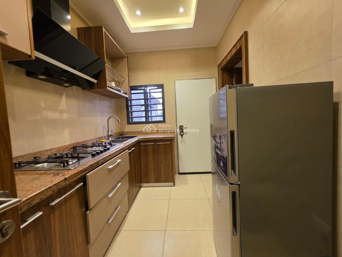 Furnished and Serviced 3 Bedroom Apartment with Bq, Zone 2, Wuse, Abuja, Flat / Apartment for Rent