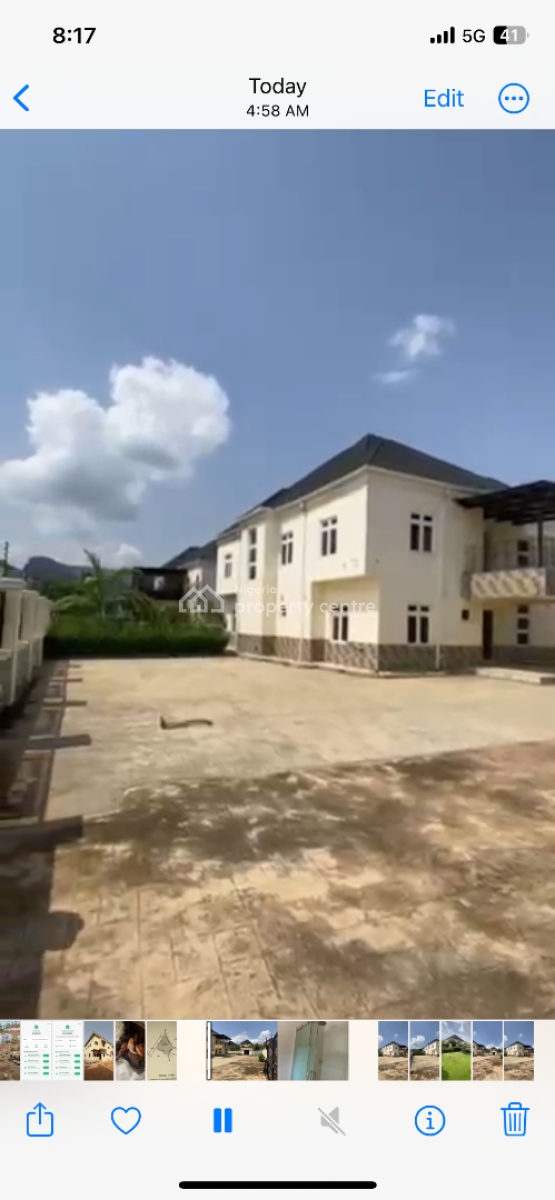 Luxurious 4 Bedroom En-suite Fully Detached Duplex +2units Bq, Admiralty Estate, Asokoro District, Abuja, Detached Duplex for Sale