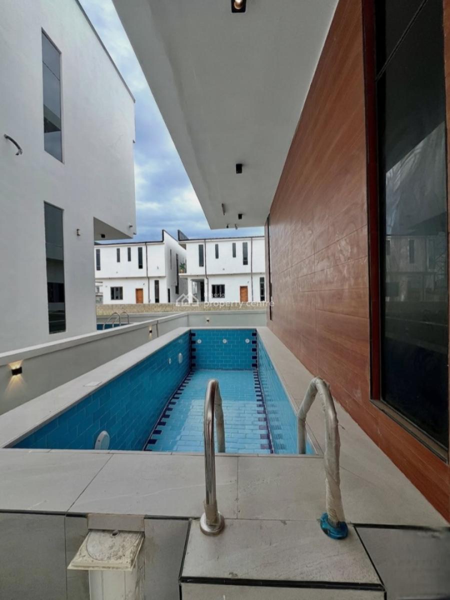 5 Bedroom Fully Detached with a Bq, Pool, and Cinema, Chevron Tollgate, Lekki, Lagos, Detached Duplex for Sale