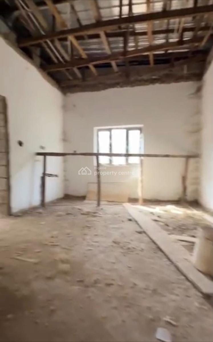 Luxury Spacious 4 Bedroom Terrace Duplex + Bq, Shell Carcass, Corner Pie, Mabushi, Abuja, Terraced Duplex for Sale