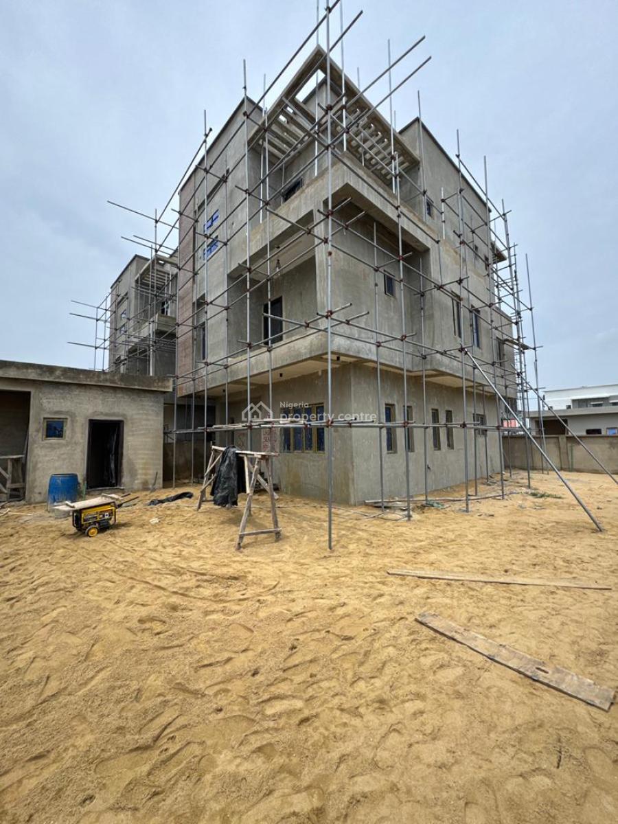 Magnificent 5 Bedroom Detached Duplex with Bq and Big Car Park Space, Surulere, Lagos, Detached Duplex for Sale