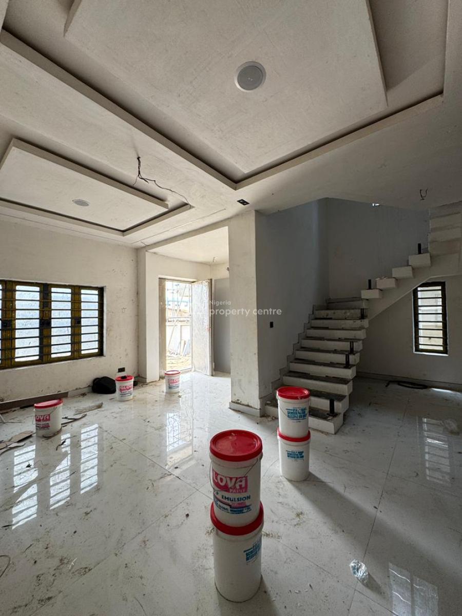 Magnificent 5 Bedroom Detached Duplex with Bq and Big Car Park Space, Surulere, Lagos, Detached Duplex for Sale