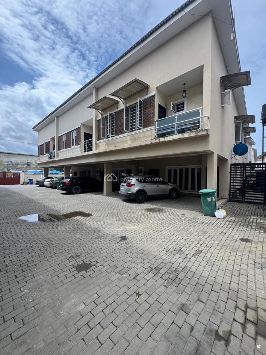 Self-serviced 4 Bedroom Terraced Duplex, Orchid Road, Lekki Phase 2, Lekki, Lagos, Terraced Duplex for Rent