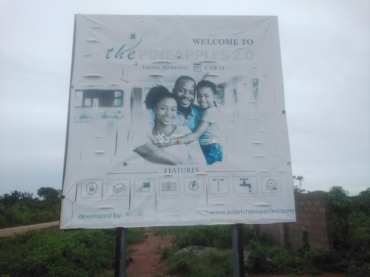 C of O Land, Pineapple 2.0, Agbowa, Ikorodu, Lagos, Land for Sale