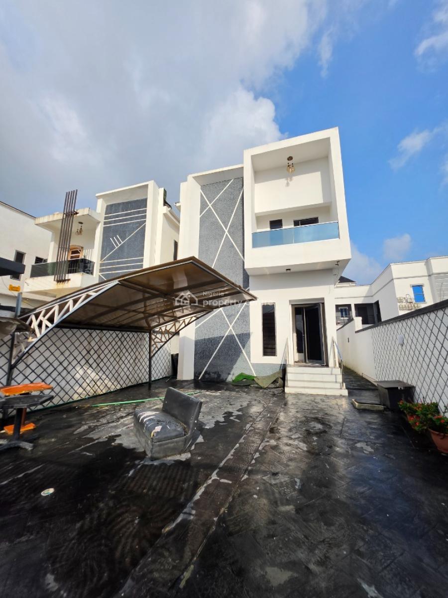5 Bedroom Fully Detached Duplex with Bq and Security House, Ajah, Lagos, Detached Duplex for Rent