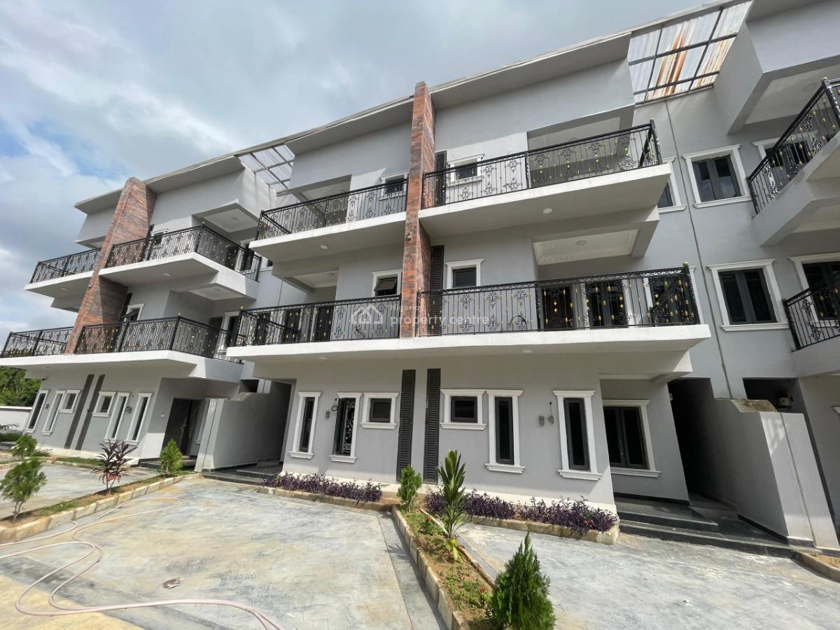 Newly Built 4 Bedroom Terrace Duplex with Bq, Wuse Zone 3, Wuse, Abuja, Terraced Duplex for Sale