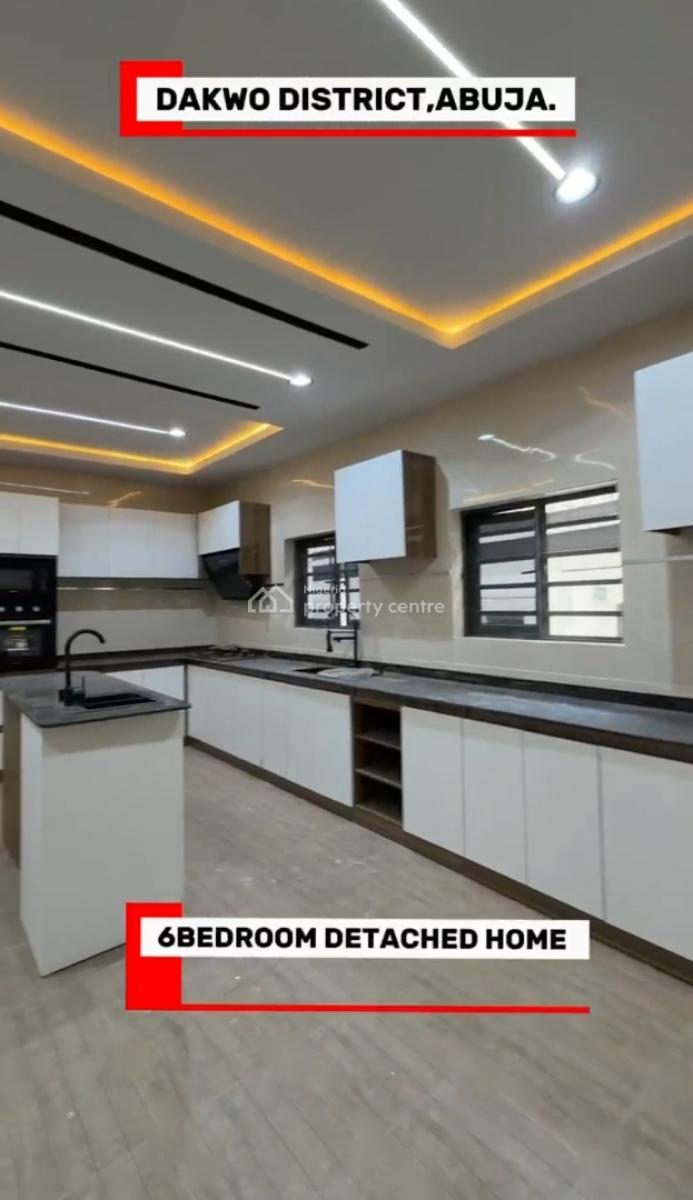 Newly Built 6 Bedrooms with Boys Quarters, Close to Sunnyvale Estate, Lokogoma District, Abuja, Detached Duplex for Sale