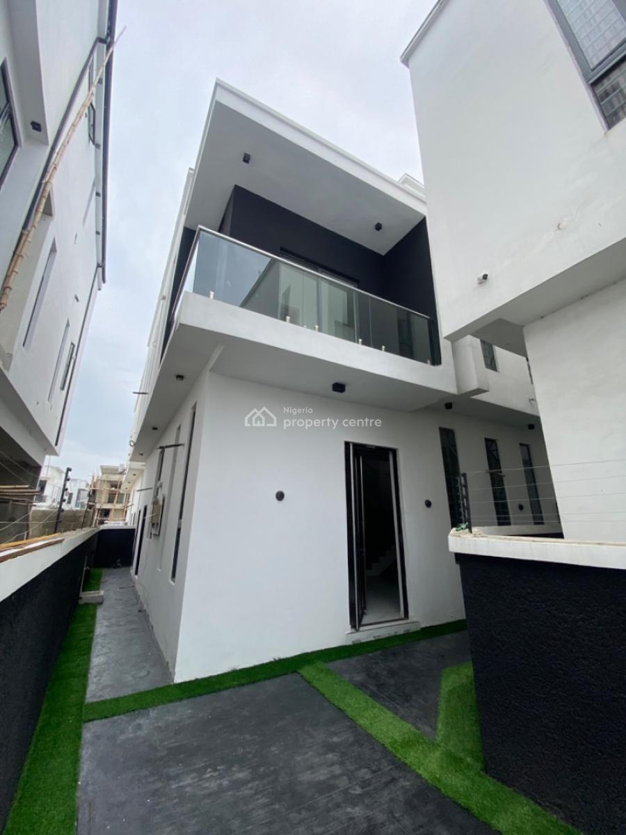 Brand New 4 Bedroom Semi Detached Duplex with Bq, Chevron Alternative, Chevron, Lekki, Lagos, Semi-detached Duplex for Rent