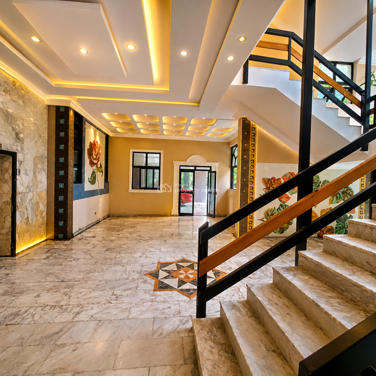 Massive 3 Bedroom Flat Upstairs in a Gated Beautiful Estate, By Chevron Toll Gate, Lekki, Lagos, Flat / Apartment for Rent
