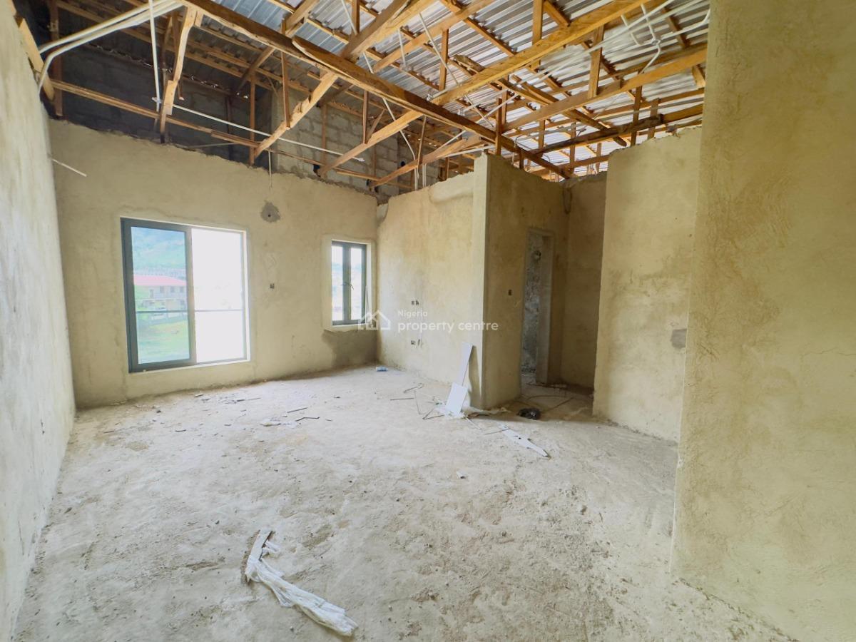 Modern, Well-located 4-bedroom Terrace Duplex with Bq (semi-finished), Katampe (main), Katampe, Abuja, Terraced Duplex for Sale