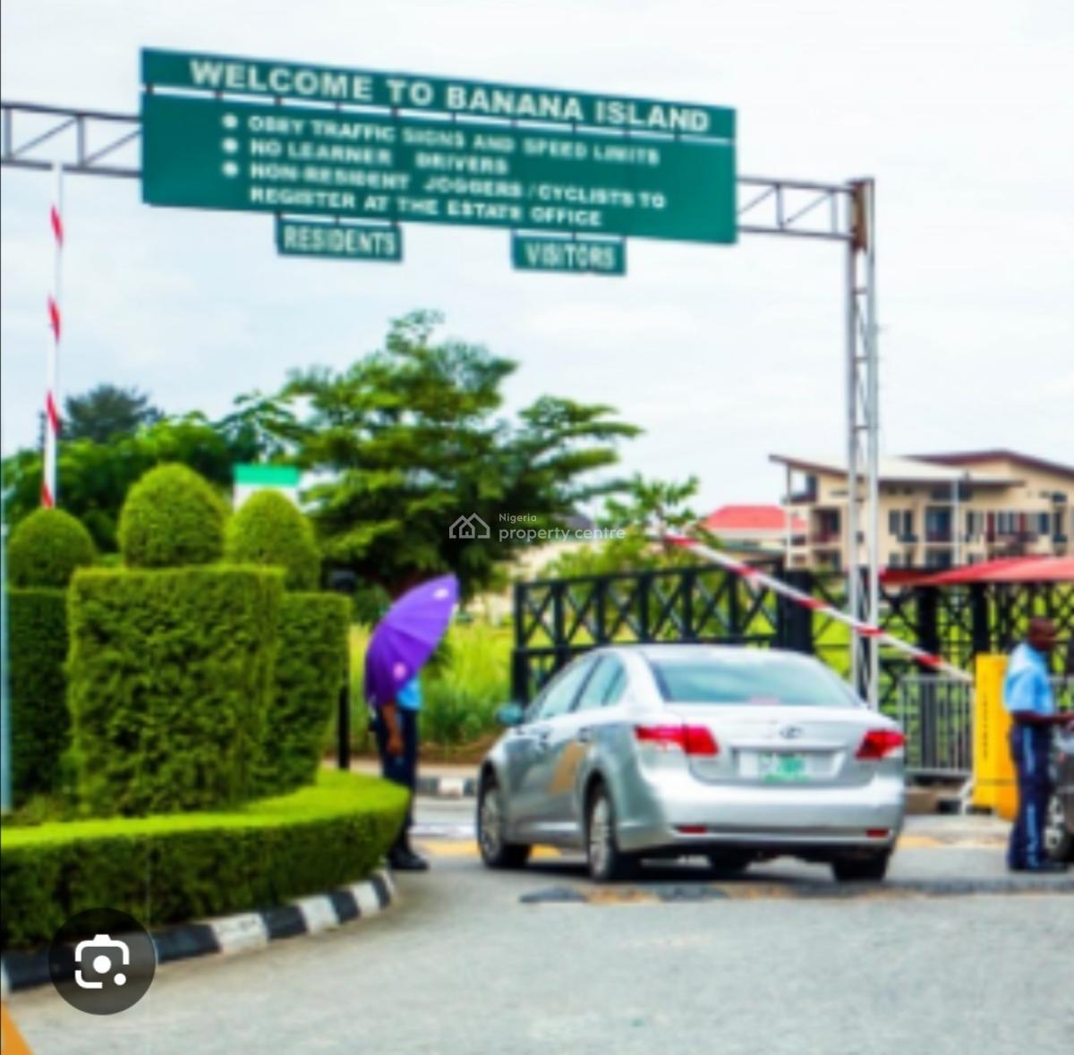 Land Measured Approximately 500sqm, 3rd Avenue, Banana Island, Ikoyi, Lagos, Residential Land for Sale