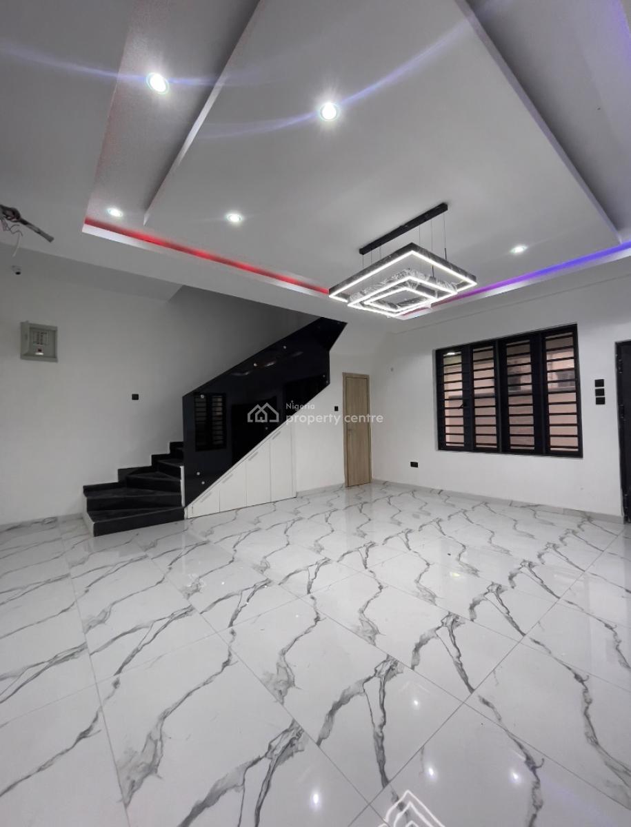 Luxury 4bed Semi Detached with 2 Rooms Bq & 2 Living Rooms, Ikate Elegushi Lekki Lagos, Ikate, Lekki, Lagos, Semi-detached Duplex for Sale