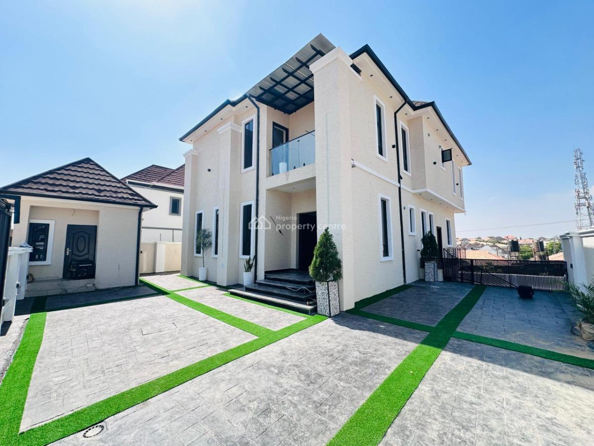 Premium 4 Bedroom Detached Duplex with 2 Bedroom Basement, Pool & Gym, Lokogoma District, Abuja, Detached Duplex for Sale