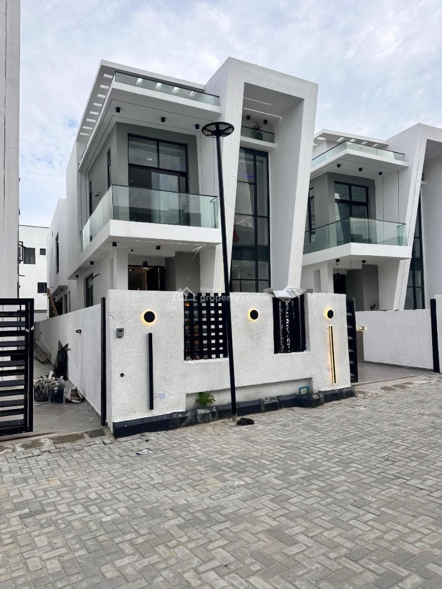 Contemporary Design 5 Bedroom Duplex House with a Pool, Orchid Estate, Lekki, Lagos, Detached Duplex for Sale