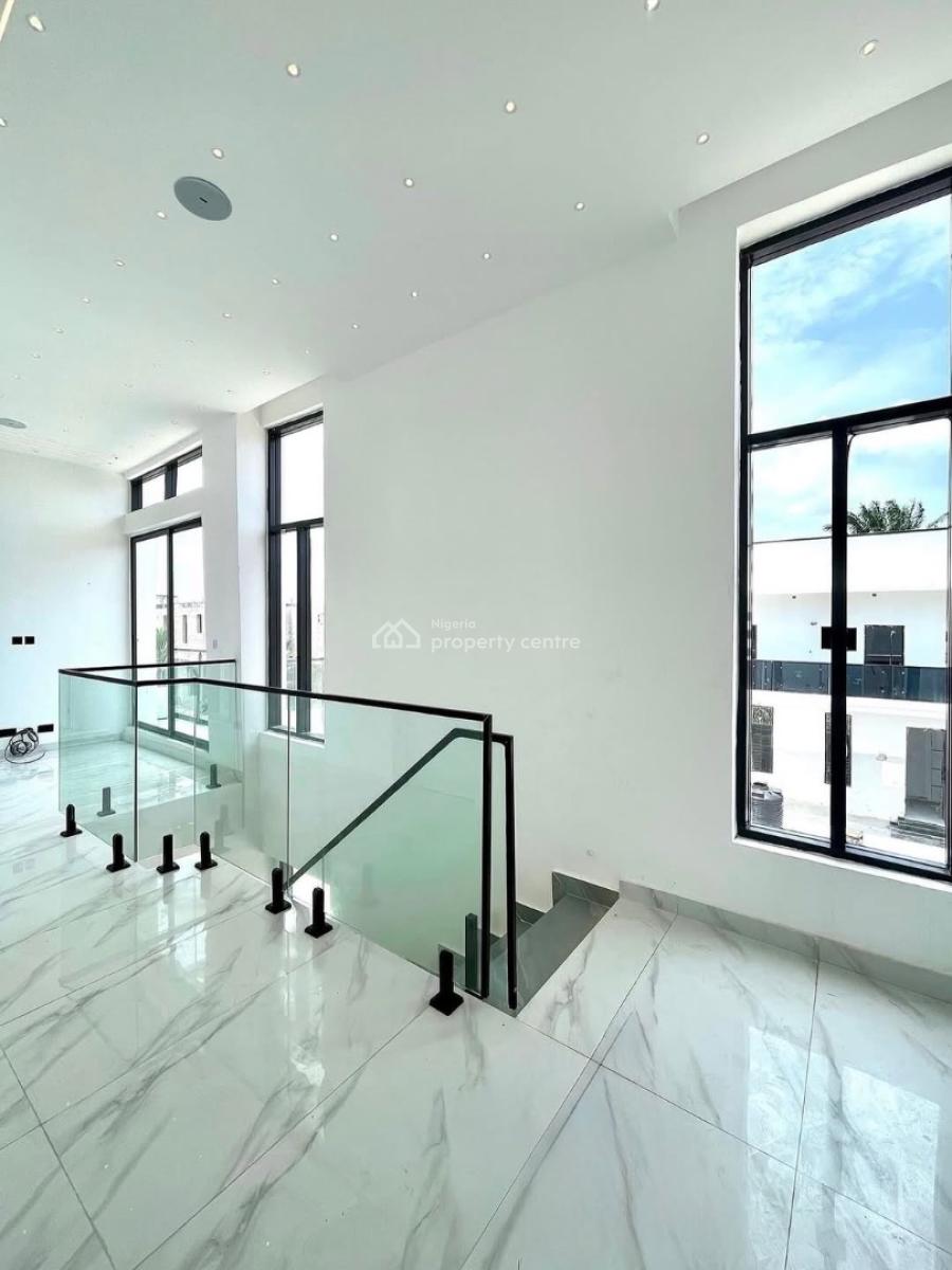 Contemporary 5 Bedroom Detached Duplex with Bq & Pool, Chevron, Lekki, Lagos, Detached Duplex for Sale
