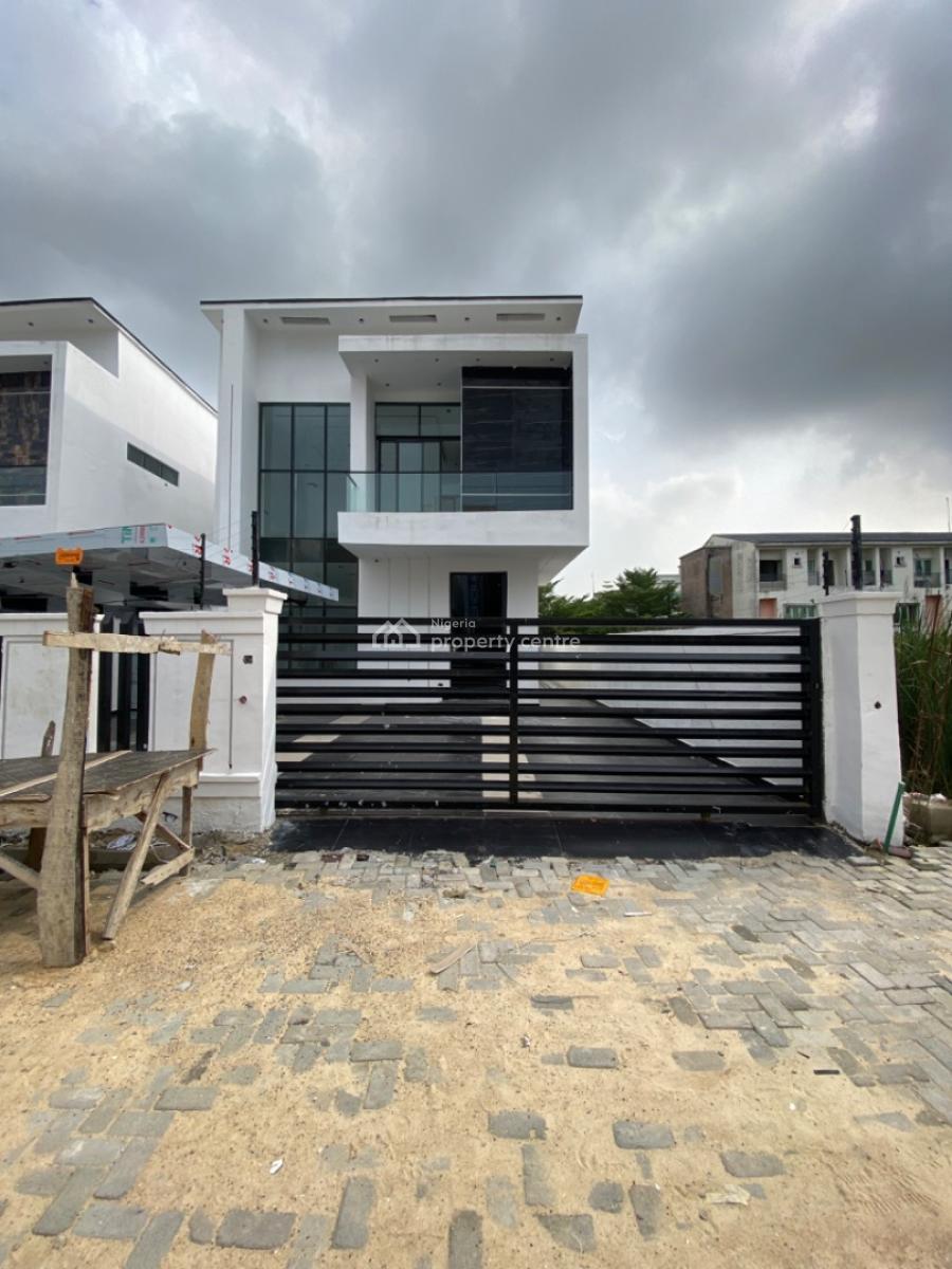 Bran New Contemporary 5 Bedrooms Fully Detached Duplex, Chevron, Lekki Phase 2, Lekki, Lagos, Detached Duplex for Sale
