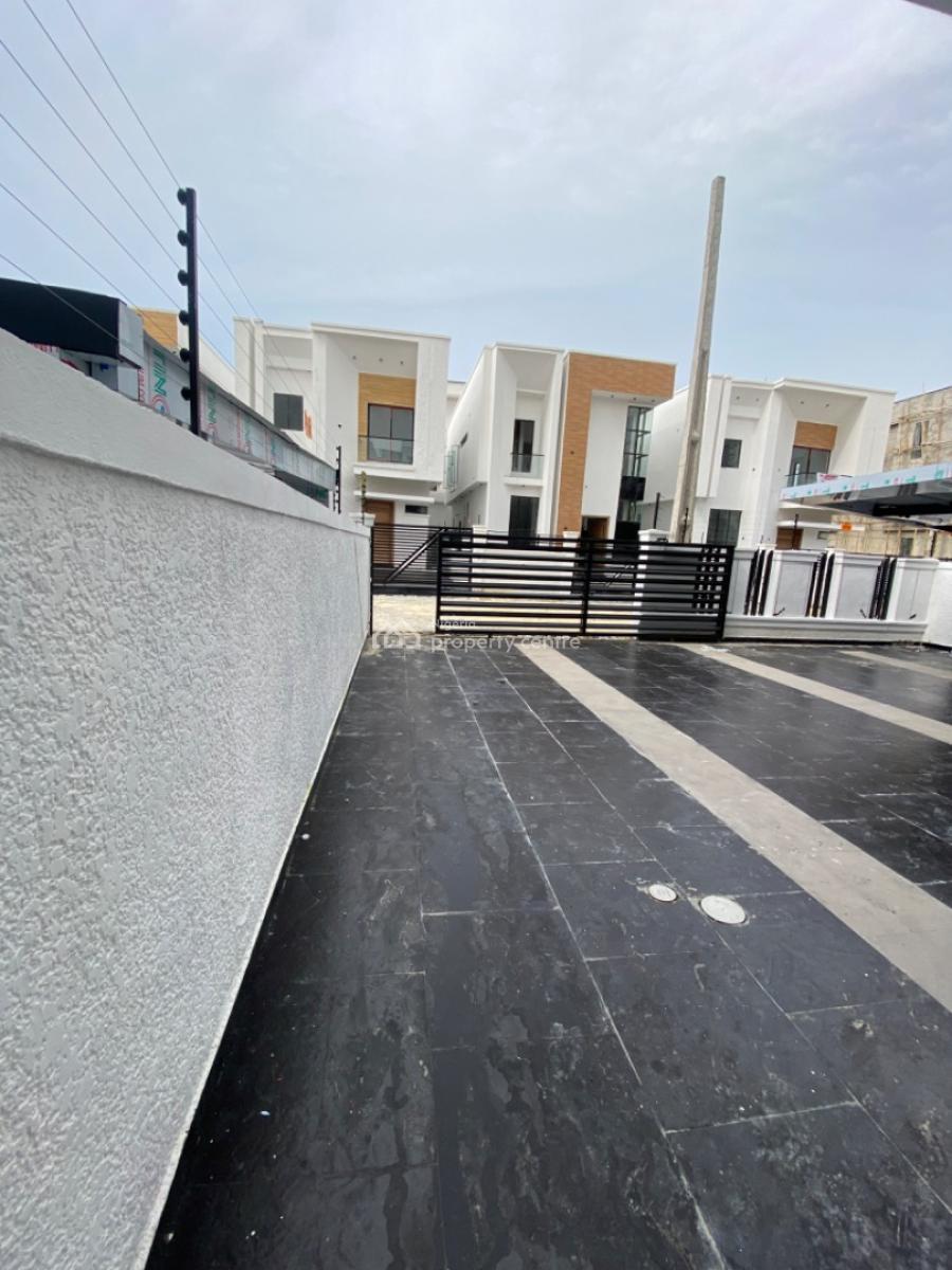Bran New Contemporary 5 Bedrooms Fully Detached Duplex, Chevron, Lekki Phase 2, Lekki, Lagos, Detached Duplex for Sale