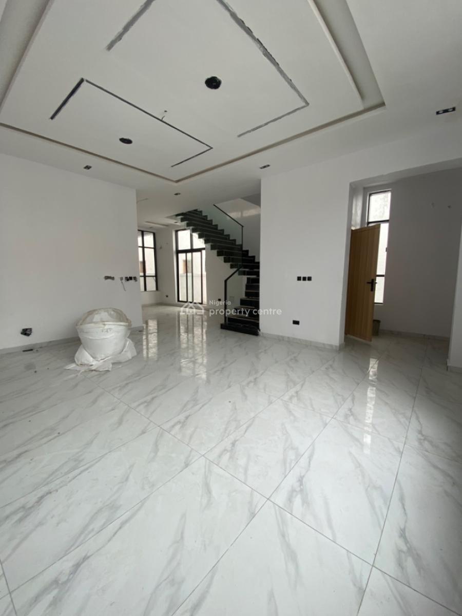 Bran New Contemporary 5 Bedrooms Fully Detached Duplex, Chevron, Lekki Phase 2, Lekki, Lagos, Detached Duplex for Sale