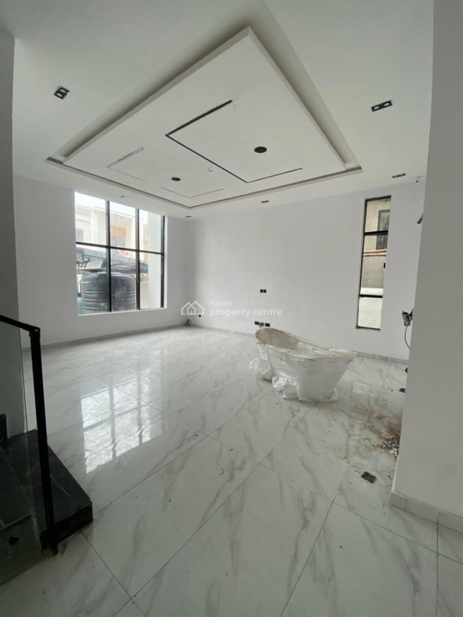 Bran New Contemporary 5 Bedrooms Fully Detached Duplex, Chevron, Lekki Phase 2, Lekki, Lagos, Detached Duplex for Sale