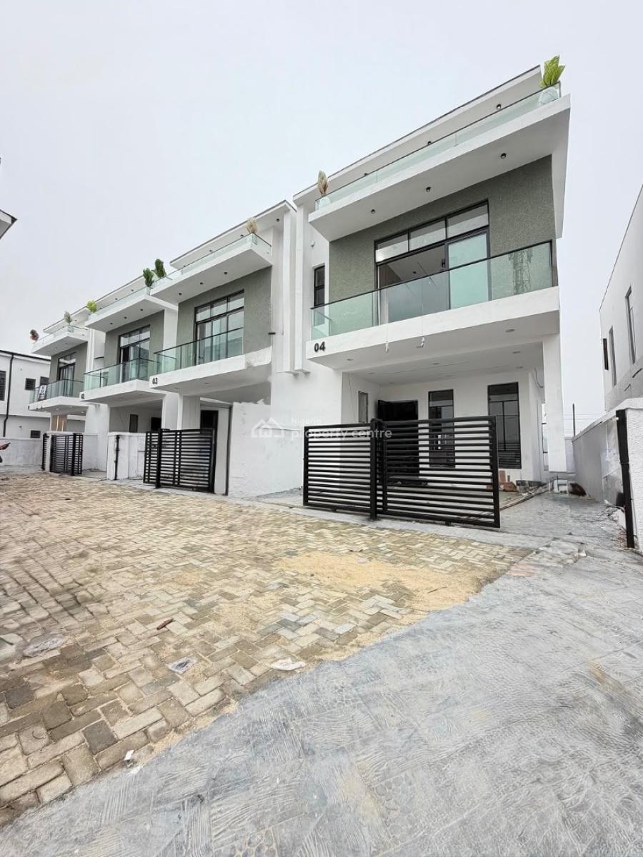 4 Bedroom Semi Detached Duplex with Bq, Ikota, Lekki, Lagos, Semi-detached Duplex for Sale