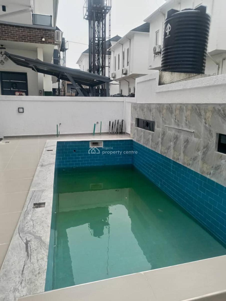 Lovely, Newly Built 5 Bedroom Detached Duplex with Bq & Swimming Pool, Lekki County, Lekki, Lagos, Detached Duplex for Sale