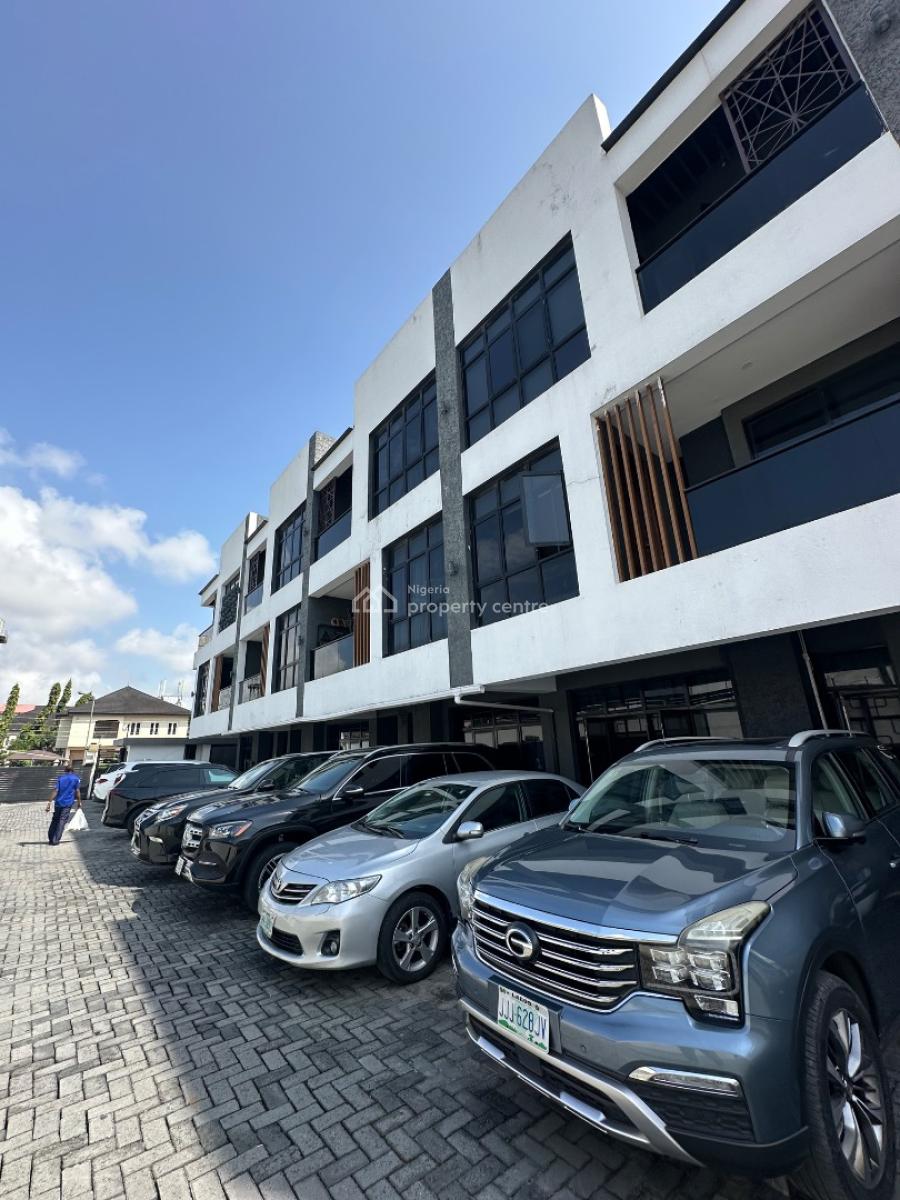 Luxury Four Bedroom Terrace Duplex  with a Room Bq, Lekki Phase 1, Lekki Phase 1, Lekki, Lagos, Terraced Duplex for Rent