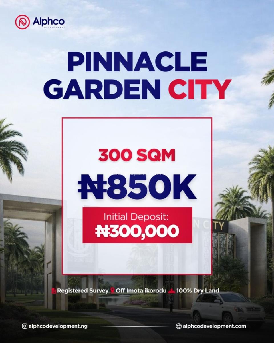 Pinnacle Garden City, Pinnacle Garden Estate Is Off Imota Ikorodu, Imota, Ikorodu, Lagos, Residential Land for Sale