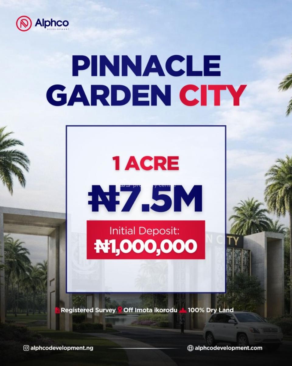 Pinnacle Garden City, Pinnacle Garden Estate Is Off Imota Ikorodu, Imota, Ikorodu, Lagos, Residential Land for Sale