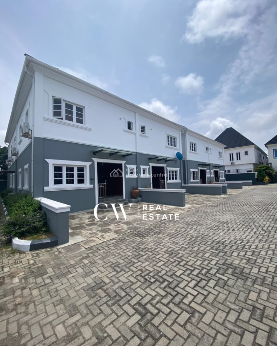 4 Bedroom Terraced Duplex with Bq, Lekki, Lagos, Terraced Duplex for Rent