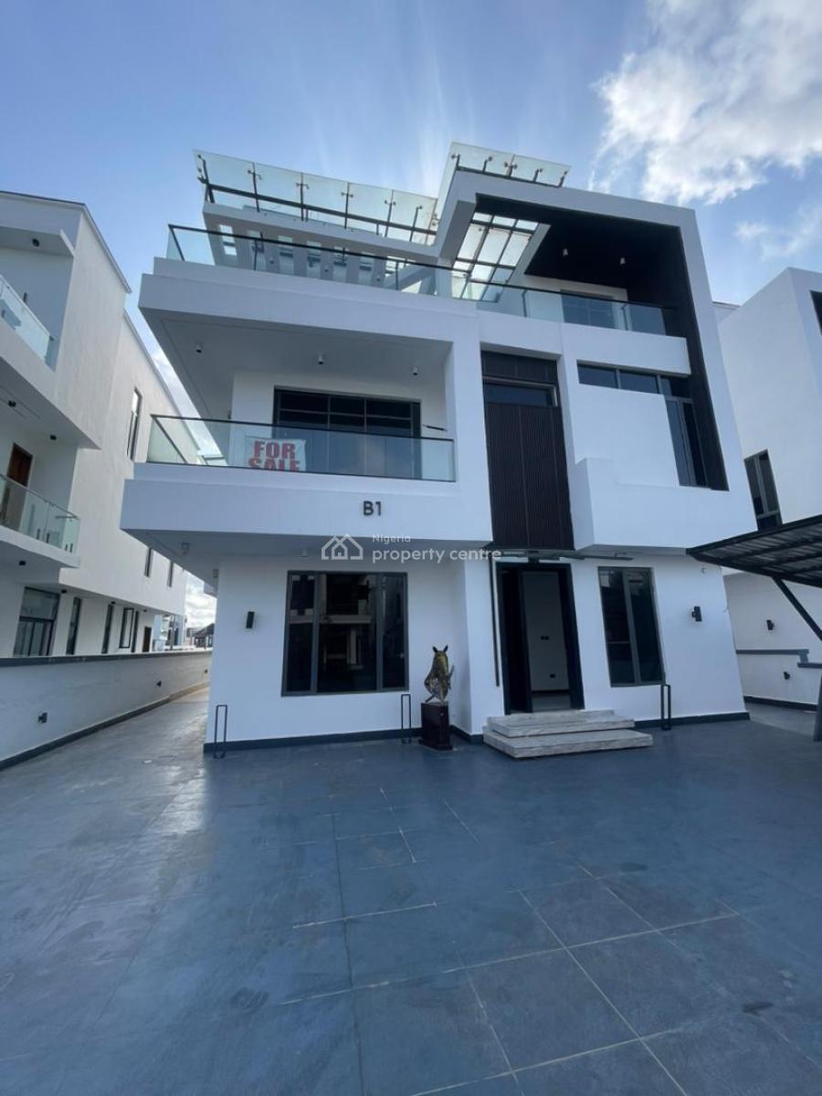 Alluring 6 Bedroom Fully Detached + Bq, Elevator, Pool and Cinema, Lekki County, Lekki, Lagos, Detached Duplex for Sale