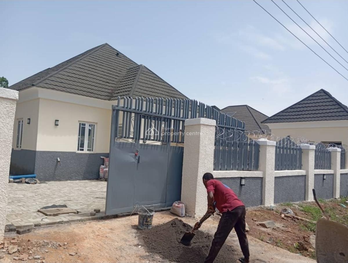 Newly Built 3 Bedroom with Gate House, Galadimawa, Abuja, Detached Bungalow for Rent