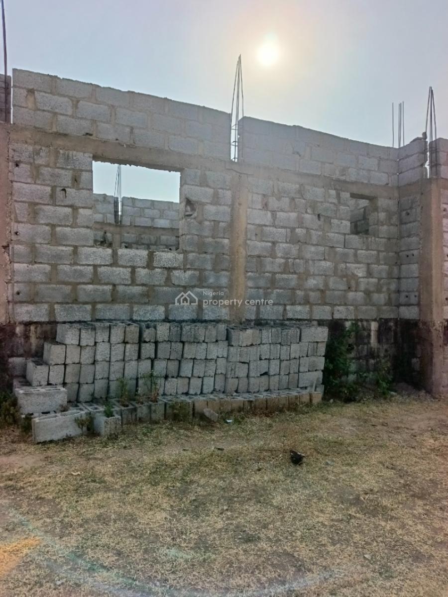 Luxury 4bedroom Fully Detach Duplex Carcass in Lugbe -abuja, Lugbe District. Abuja - Nigeria., Lugbe District, Abuja, Detached Duplex for Sale