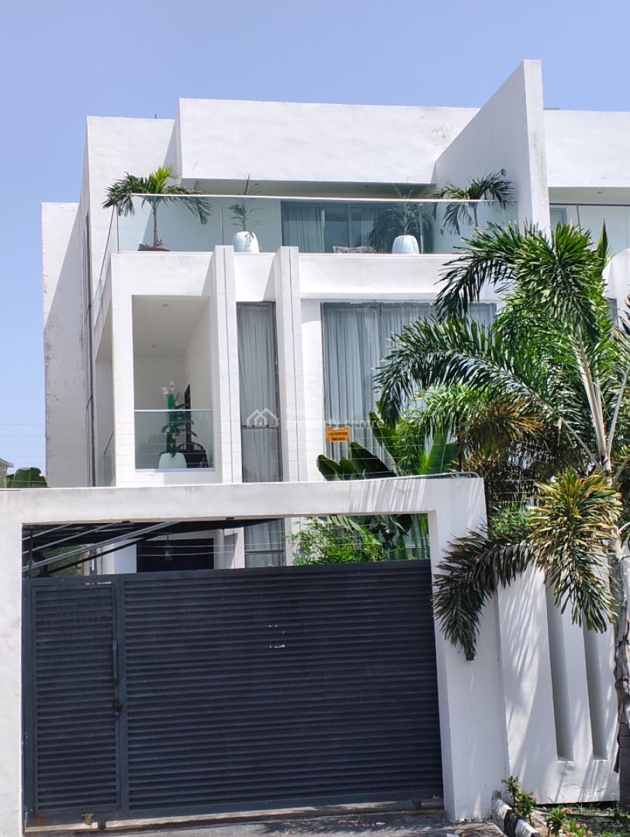 Fully Furnished 4 Bedroom Semi Detached House with Swimming Pool, Agungi, Lekki, Lagos, Semi-detached Duplex for Sale