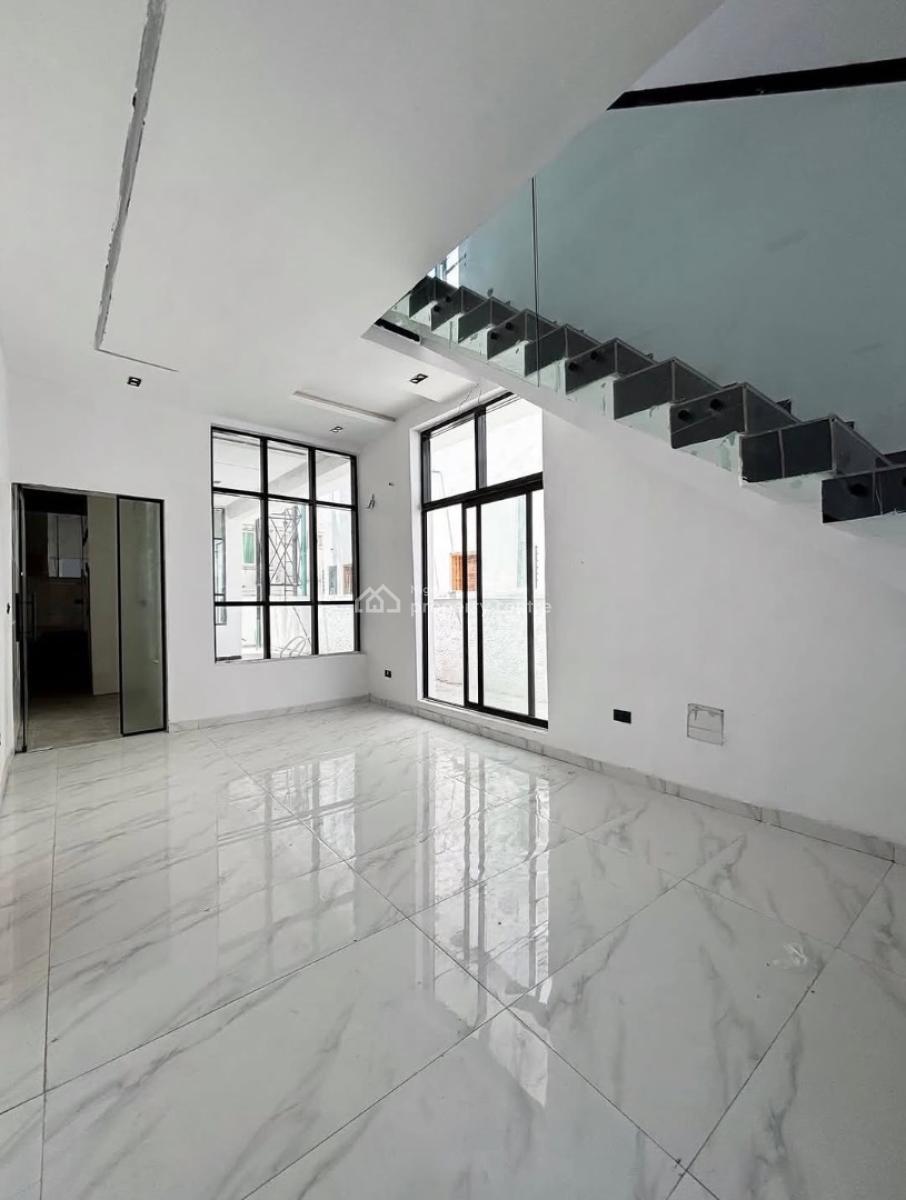 Contemporary 5 Bedroom Detached Duplex with Bq & Pool, Chevron, Lekki, Lagos, Detached Duplex for Sale