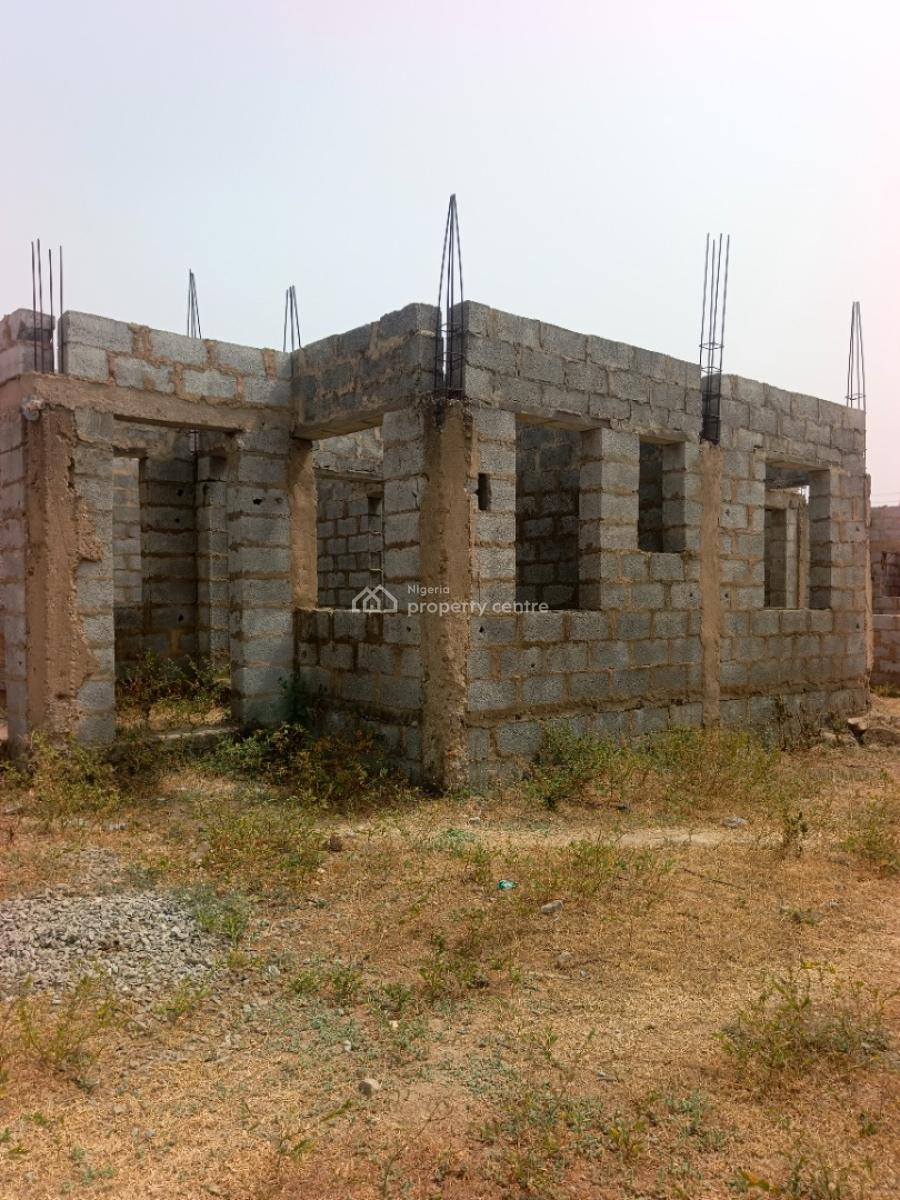 Luxury 3 Bedroom Bungalow Penthouse Carcass, Lugbe District. Abuja - Nigeria., Fha (f.h.a), Lugbe District, Abuja, Detached Bungalow for Sale