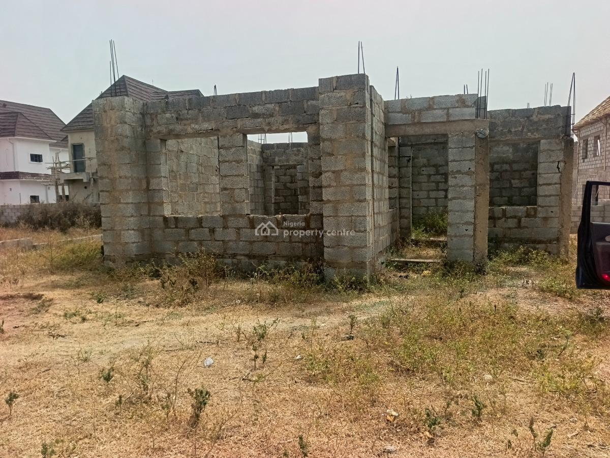 Luxury 3 Bedroom Bungalow Penthouse Carcass, Lugbe District. Abuja - Nigeria., Fha (f.h.a), Lugbe District, Abuja, Detached Bungalow for Sale