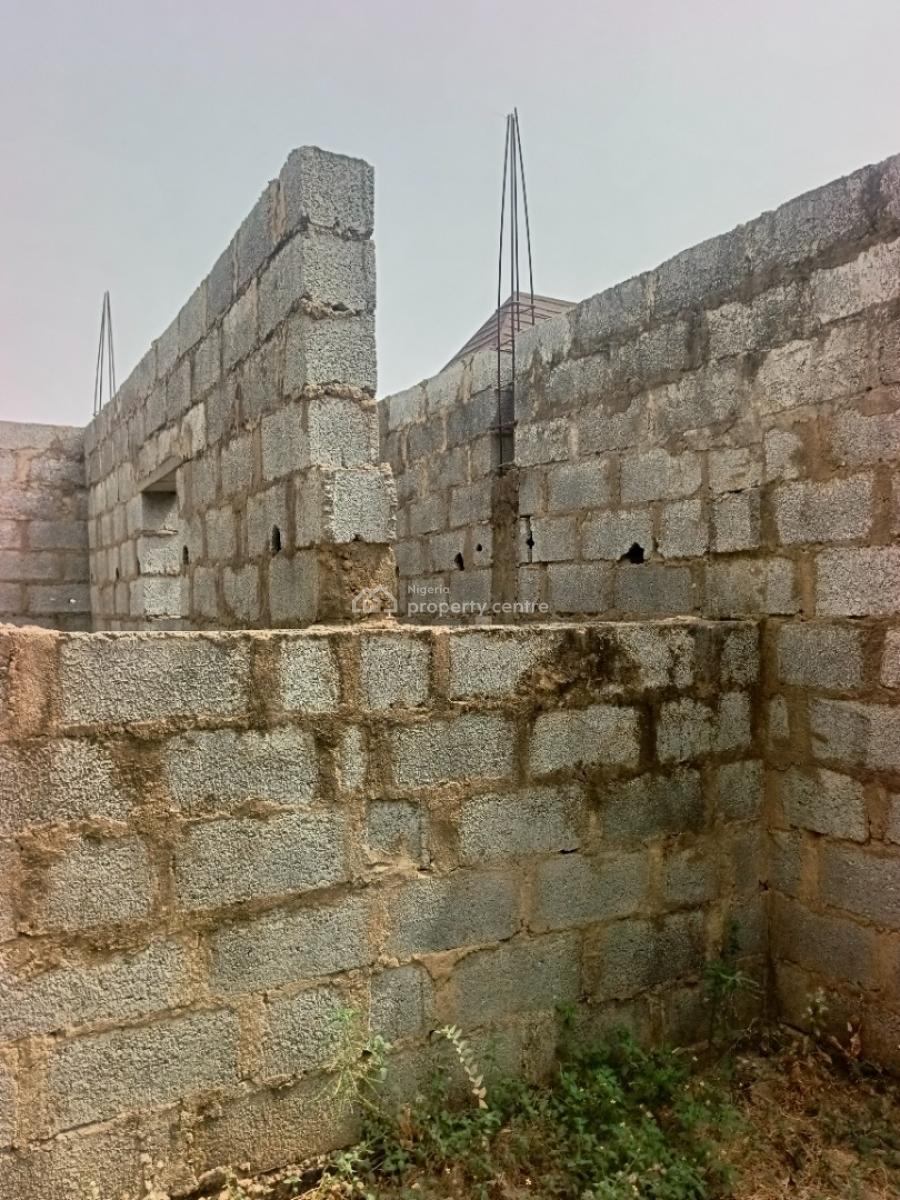 Luxury 3 Bedroom Bungalow Penthouse Carcass, Lugbe District. Abuja - Nigeria., Fha (f.h.a), Lugbe District, Abuja, Detached Bungalow for Sale