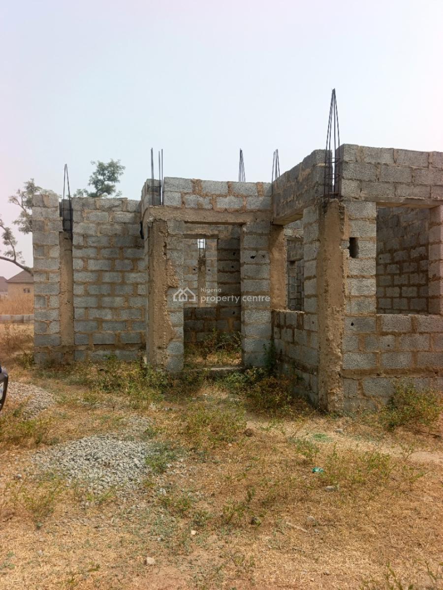 Luxury 3 Bedroom Bungalow Penthouse Carcass, Lugbe District. Abuja - Nigeria., Fha (f.h.a), Lugbe District, Abuja, Detached Bungalow for Sale