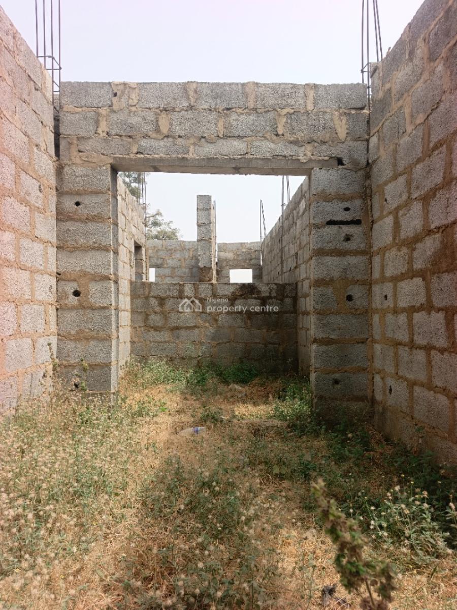 Luxury 3 Bedroom Bungalow Penthouse Carcass, Lugbe District. Abuja - Nigeria., Fha (f.h.a), Lugbe District, Abuja, Detached Bungalow for Sale