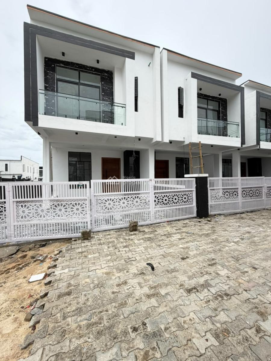 Newly Built 4 Bedroom Semi Detached Duplex with a Room Bq, Ikota, Lekki, Lagos, Semi-detached Duplex for Sale
