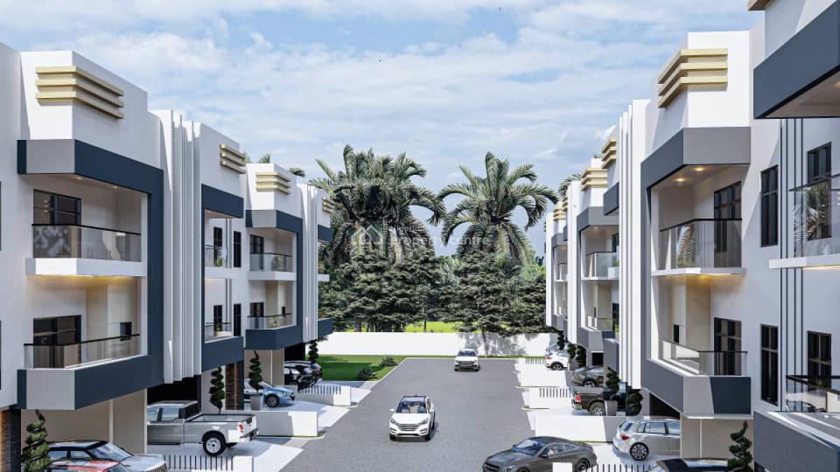 Off Plan Package 4 Bedroom Terraced Duplex with a Bq Apo Resettlement, Apo-resettlement Zone E, Opposite The High Court, Apo, Abuja, Terraced Duplex for Sale
