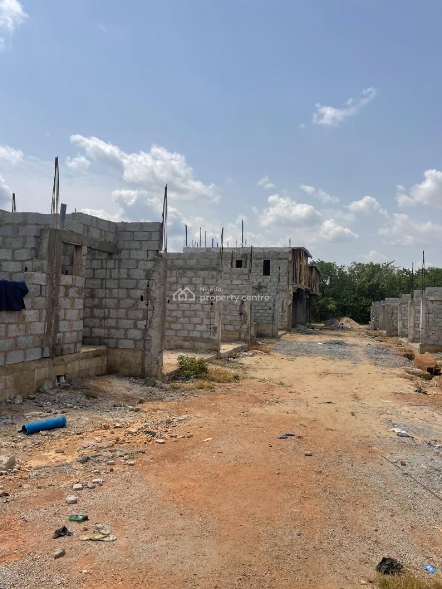 Off Plan Package 4 Bedroom Terraced Duplex with a Bq Apo Resettlement, Apo-resettlement Zone E, Opposite The High Court, Apo, Abuja, Terraced Duplex for Sale