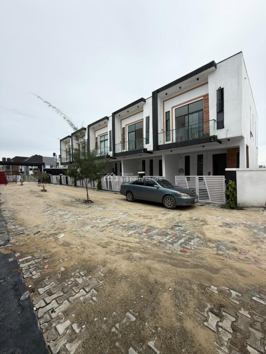 Well Built 4 Bedroom Terrace Duplex with a Room Bq, Ikota, Lekki, Lagos, Terraced Duplex for Sale
