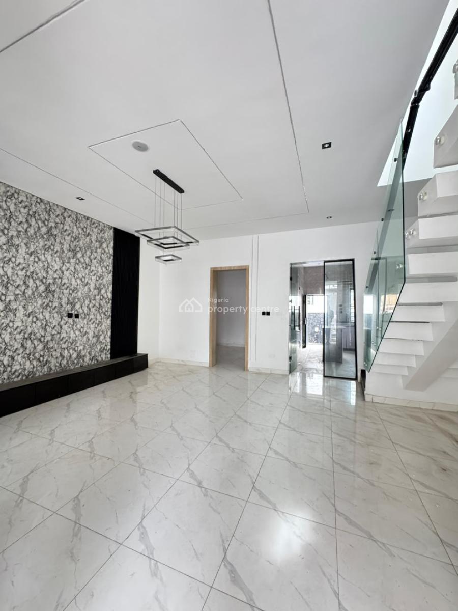 Well Built 4 Bedroom Terrace Duplex with a Room Bq, Ikota, Lekki, Lagos, Terraced Duplex for Sale