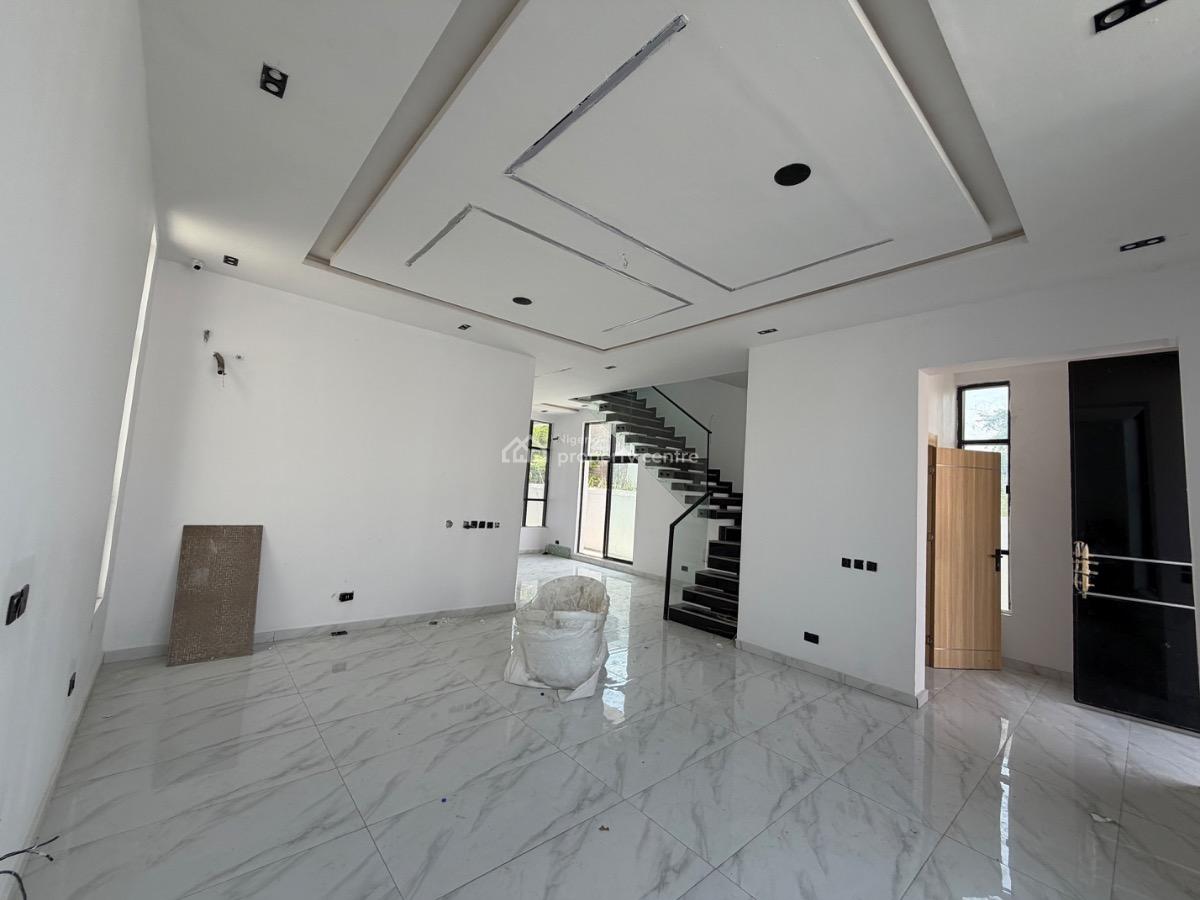 Fantastic 5 Bedroom Fully Detached Duplex with a Bq and Swimming Pool, Chevron, Lekki, Lagos, Detached Duplex for Sale