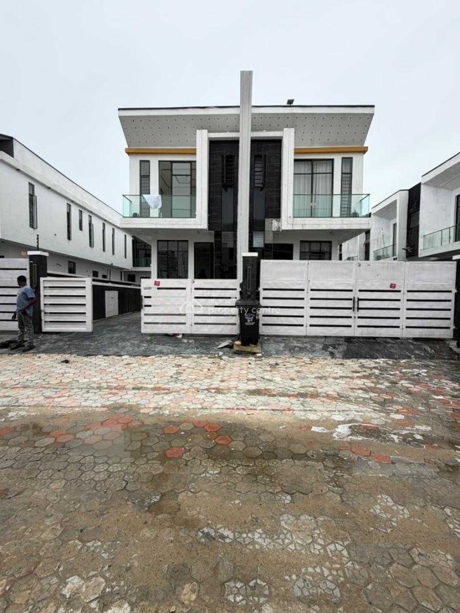 Newly Built 4 Bedroom Semi Detached Duplex with a Room Bq, Ikota, Lekki, Lagos, Semi-detached Duplex for Sale