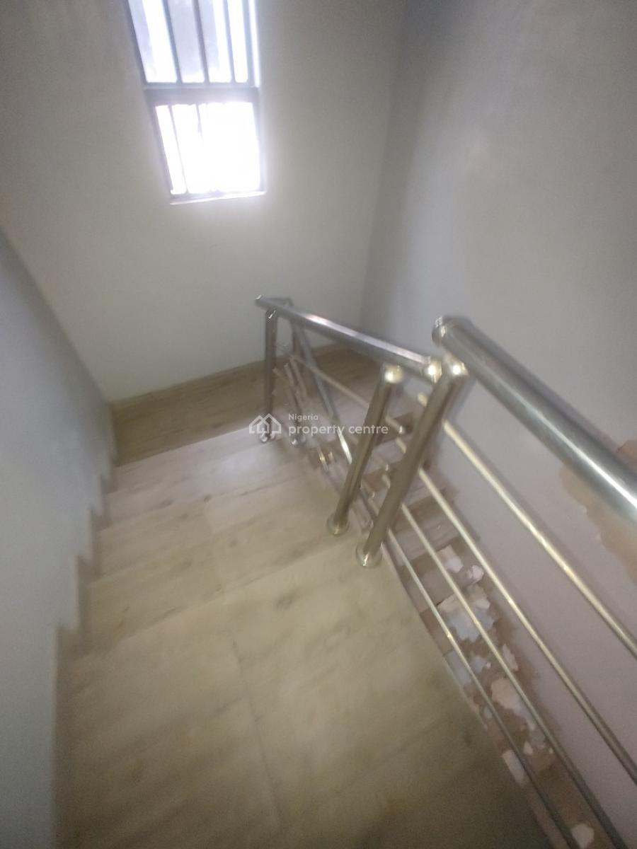 Sharp and Spacious 2 Bedroom Flat Apartment Upstairs, Sangotedo, Ajah, Lagos, Flat / Apartment for Rent