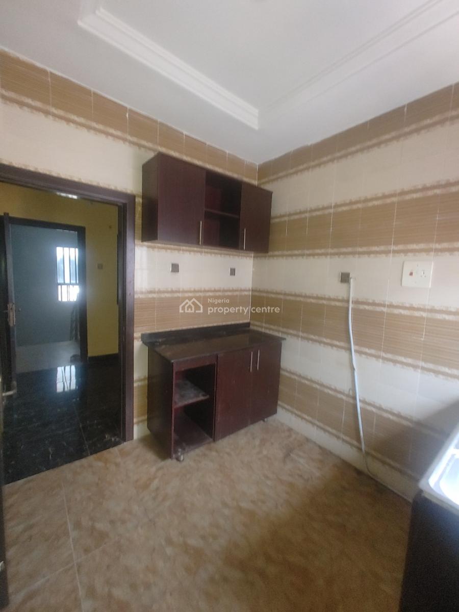 Sharp and Spacious 2 Bedroom Flat Apartment Upstairs, Sangotedo, Ajah, Lagos, Flat / Apartment for Rent